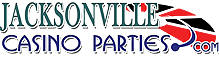 Jacksonville Casino Parties Logo (c) 2003.